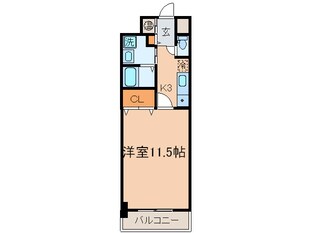 ＣＡＳＳＩＡ錦本町通の物件間取画像